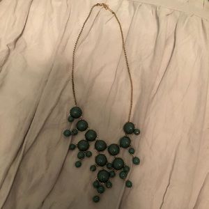 Pretty green bubble necklace